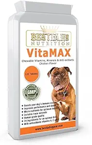 Bestia K9 Nutrition VitaMAX žvýkací pes Multi- Vitamin a stopové minerály. Premium Kvalitní Dog doplňky. Vyrobeno v Evropě.