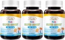 Lovita Kids Super Smart DHA, 150mg DHA a 30mg EPA Omega 3 mastné kyseliny, podporuje zdraví mozku, přírodní Lemon Flavor, 30 Žvýkací ponožky (balení po 3)