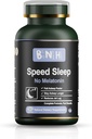 BNH Speed Sleep - Melatonin Free Formule - Starověké čínské Remedy - 15 Byliny - Fall & Stay Asleep Faster - Wake Refreshed & Energized - No Groggy Feeling - Relax - Calms Mind - Drogy Free - 180 Počet