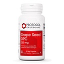 PROTOKOL PRO LIFE BALANCE Grape Seed OPC - 250mg - 90% polyfenoly - s výtažkem z Rutin & Amla Fruit - Grape Seed Capsule - Non- GMO & Kosher - 90 Veg Caps