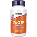 Nyní doplňky, CoQ10 50 mg, léková forma, AllTrans Form produced by Fermentation, 100 Softgels