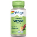 SOLARAY Ginger Root 1100mg PHARMAN 124; Zdravá strava, klouby a pohyby & Žaludeční nepohodlí Podpora 124; Celý GARMAN 124; Non- GMO & Vegan PHARMAL 124; 100 VegCaps