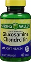Spring Valley - Glucosamine Chondroitin, Triple Strength, 80 tablet