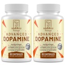 Dopamin Supplement- Mucuna Pruriens Seed Extract, Premium Vitamíny, Minerály, a přírodní rostlinné extrakty pro duševní pohon, Clarity, Focus- 120 Kapsle
