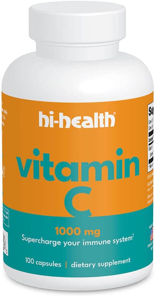 Hi- Health Vitamin C 1000mg s Rose HIPS (100 tobolek)