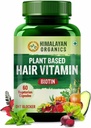 Vitamin Biotin na bázi rostlin (60 Veg Kapsle) 100% bylina s NO známé vedlejší účinky - podle farmaceutického života