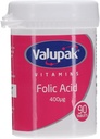 Valupak Vitamíny doplňky kyselina listová 400mg 90 tablet