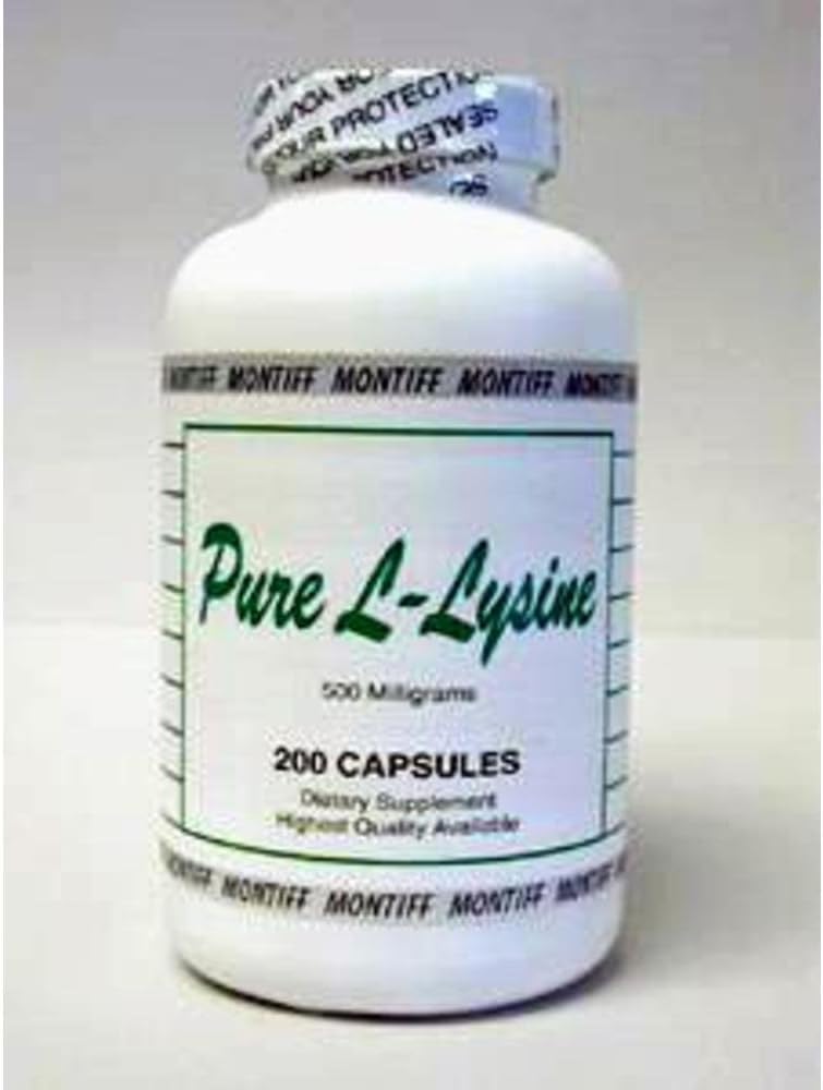 Čistý L lysin 500 mg 200 Cap