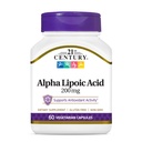 21. Století Zdravotní péče Alpha Kyselina lipoová 200 mg, 60 Vegetariánských kapslí