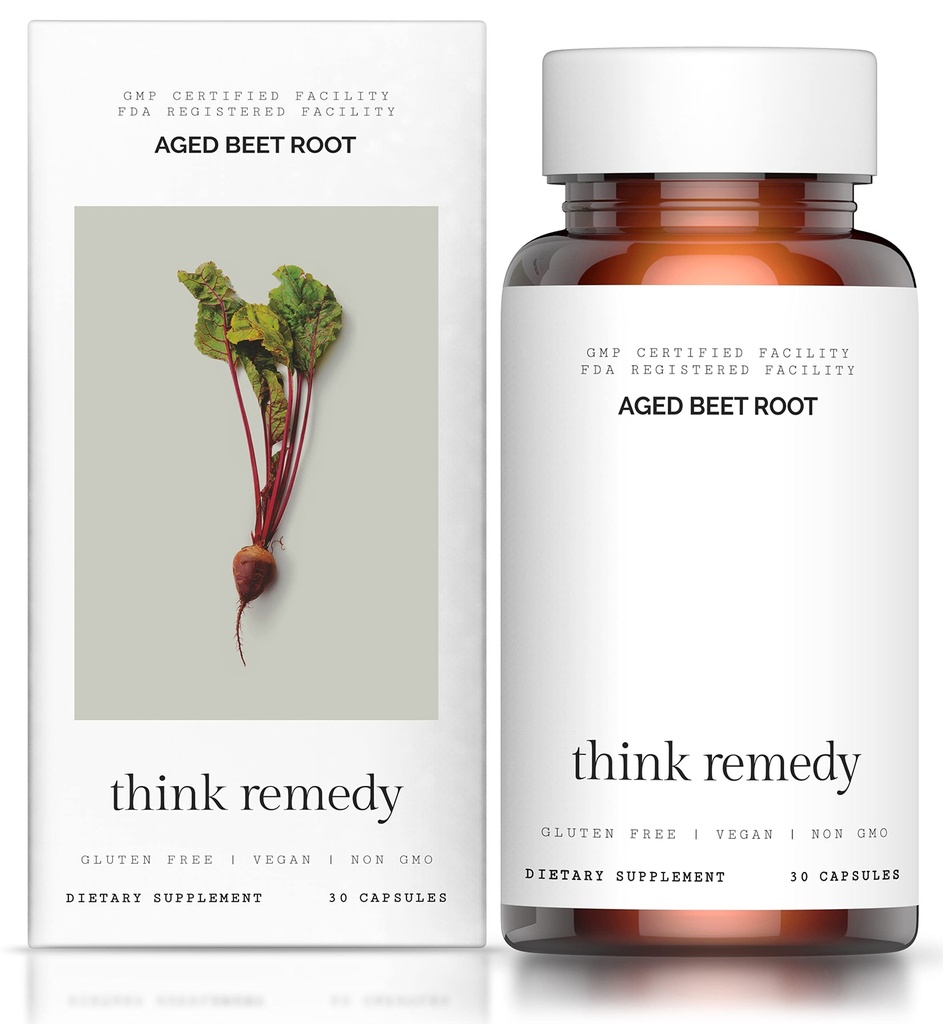 Root Capsules - Beet Pills for Stamina - Organic Beet Root Powder - Nitric Oxide Supplemente - Nitrát No Sugar - 30 Kapsle - Beet Root Supplement - Super