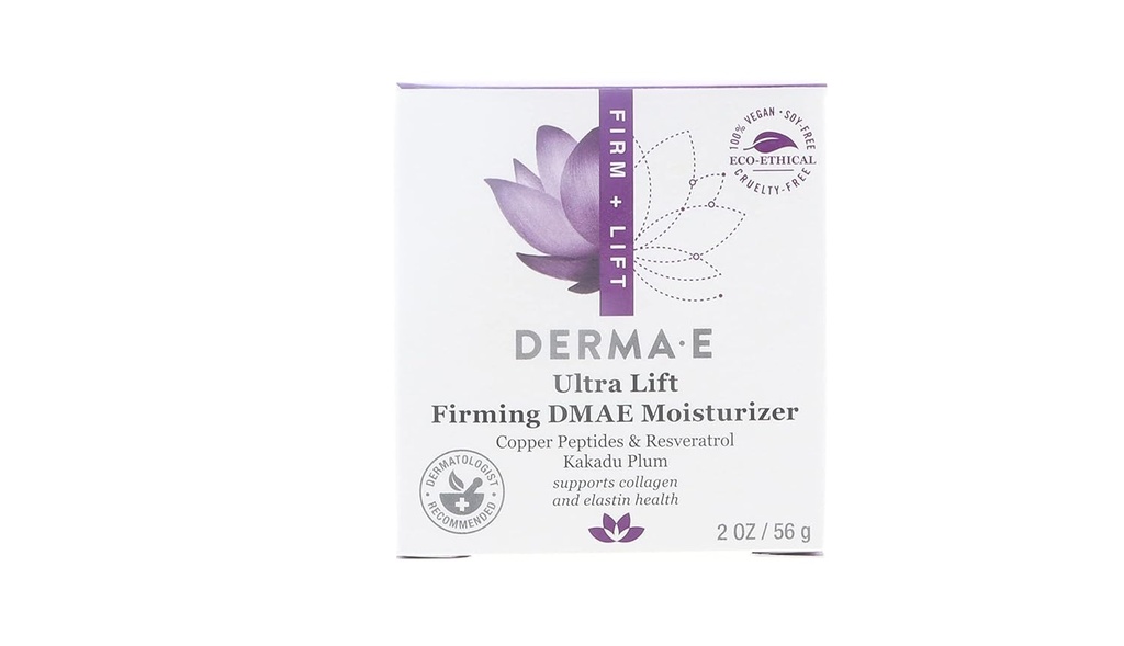 Derma E Firming DMAE Moisturizer Alpha Lipoic Acid & C-Ester, 2 oz (balení po 3)