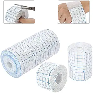 Mesh Dýchatelné Non- Tkané pásky Lepicí páska Roll Film Dressing Second Skin Healing Protective Antibakterial Bandages Flexible Nonwovens 3.9inch * 34foot IR 10cm * 10m IR (4inch * 10.9yard)