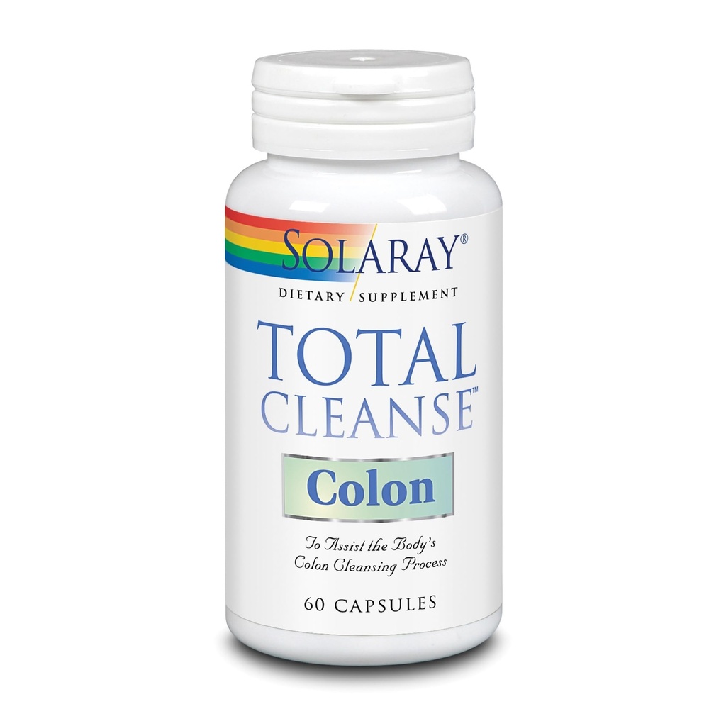 SOLARAY Total Cleanse Colon, Veg Cap (Btl- Plastic)