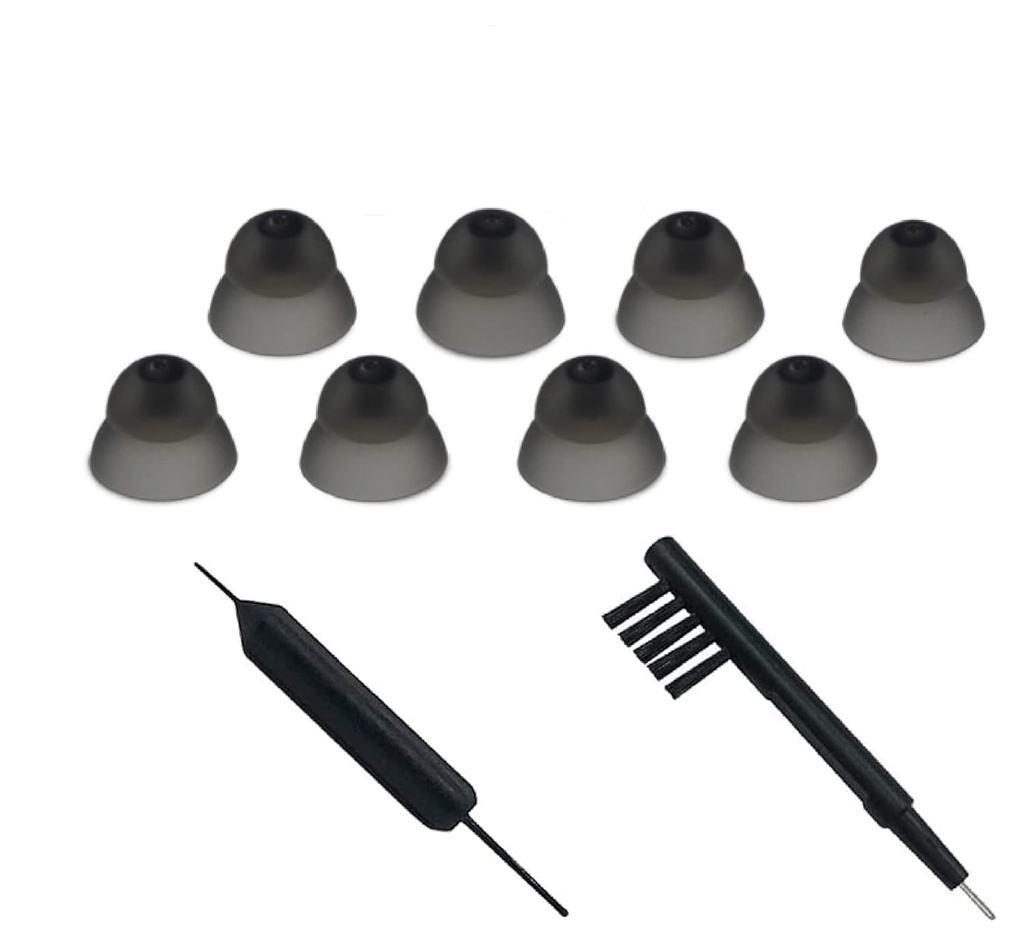 Pomoc sluchu Ušní dómy Čisticí nástroje Sluchové pomůcky Zavřít Domy pro resound určitě Fit Style RIC RITE a Open Fit BTE Sluchátko zesilovač s kartáč čistič Velikost 8PCS)