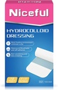 10 Počet Hydrokoloidní Obvazy Velké, 2 "x 4" Hydrokoloidní rána Dressing Extra Thin pro Light Exudate, Hydrokoloidní Gel Obvazy Rychlé léčení