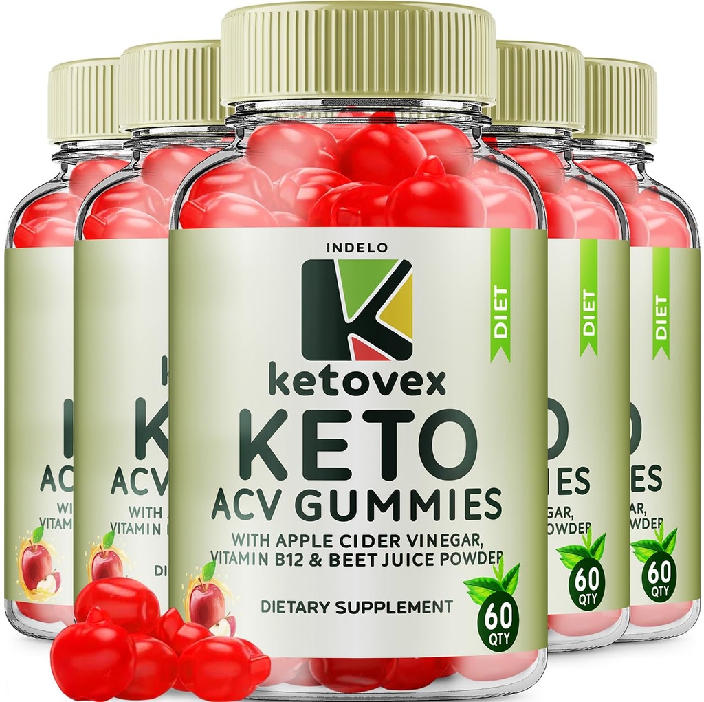 (5 Pack) Ketovex Keto BHB Gummies Advanced Formule, Ketovex BHB Weight Management ACV Gummies Recenze, Ketovex ACV Keto Vex BHB Gummy Gomitas Ketsis, Ketovex Gummies, B12 (300 Gummies)