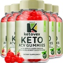 (5 Pack) Ketovex Keto BHB Gummies Advanced Formule, Ketovex BHB Weight Management ACV Gummies Recenze, Ketovex ACV Keto Vex BHB Gummy Gomitas Ketsis, Ketovex Gummies, B12 (300 Gummies)