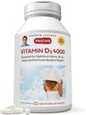 ANDREW LESSMAN Vitamin D3 4000 IU 360 tobolek - Vysoká účinnost, esenciální absorpce vápníku, podporuje zdraví kostí, zdravé svalové funkce, imunitní systém, Více.