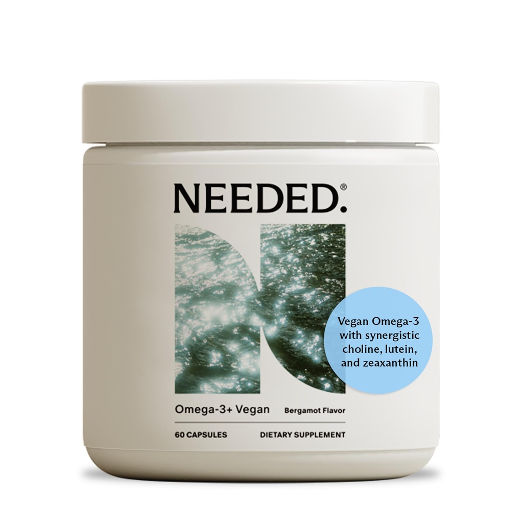 Potřebovali. Prenatal Omega33 - Vysoce výkonná dávka trvale žijícího rybího oleje, Bergamot Flavor, 1000mg DHA, 1000mg EPA, Zaznamenaná v gelatin- free, Plant- based Softgel Shell, 30denní dodávka