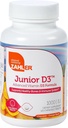 Zahler Junior D3 Žvýkací 1000IU, Děti Vitamin D, Velký Ochutnávání Žvýkací Vitamin D pro děti, Optimální Vitamin D3 1000 IU pro děti, Certified Kosher, 240 Žvýkací tablety