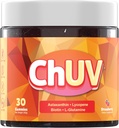 60 Gummies - Přírodní astaxanthin dodatek pro podporu taning - zahrnuje lykopen, biotin, a L-glutamin - Non- GMO & gluten- bez
