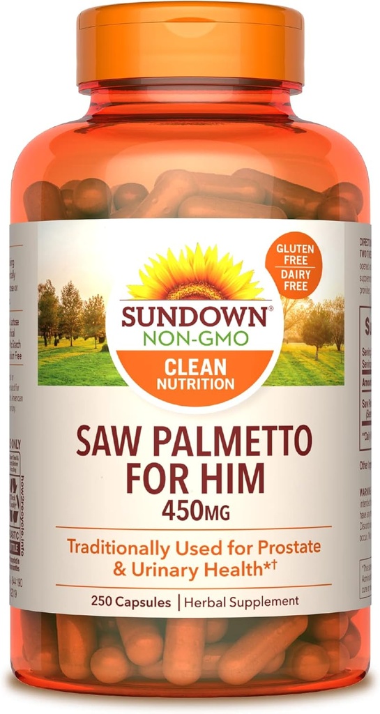 Sundown Saw Palmetto, 250 tobolek