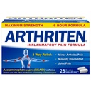 Zánětlivé Pain Formule Kapsle s 3 Aktivními složkami: Aspirin, Acetaminofen & Caffeine, White, 28 Počet (Balení po 1)