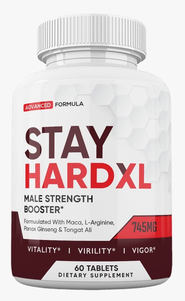Zonata Stay Hard XL Dodatek pro muže je přírodní vzorec navržen tak, aby podporovat a Sustain Men energie a výkonnostní úrovně, Stay Hard XL Podpora celkového zdraví a vitality. (60 tablet)