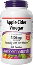 Webber Naturals Apple Cider Ocet Kapsle s Matkou, 1500 mg na Serving, High Potency, 240 Kapsle, Natural Digestion Support, Cukr, Mléčné a gluten zdarma