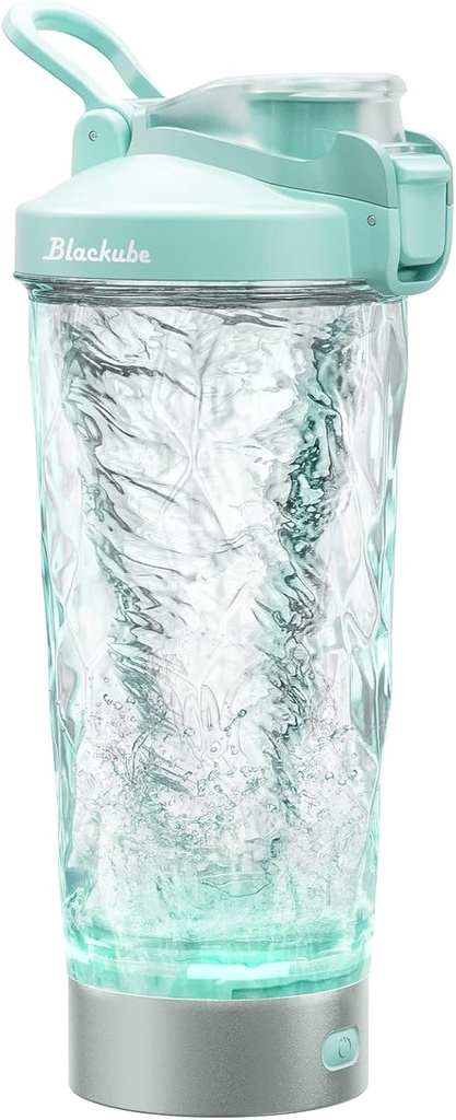 BLACKUBE Electric Protein Shaker Bottles - 18 oz Dobíjecí Vortex Mixer Cup 124; BPA zdarma 124; Vyrobeno s Tritan cab124; Pro výrobu protein shakes