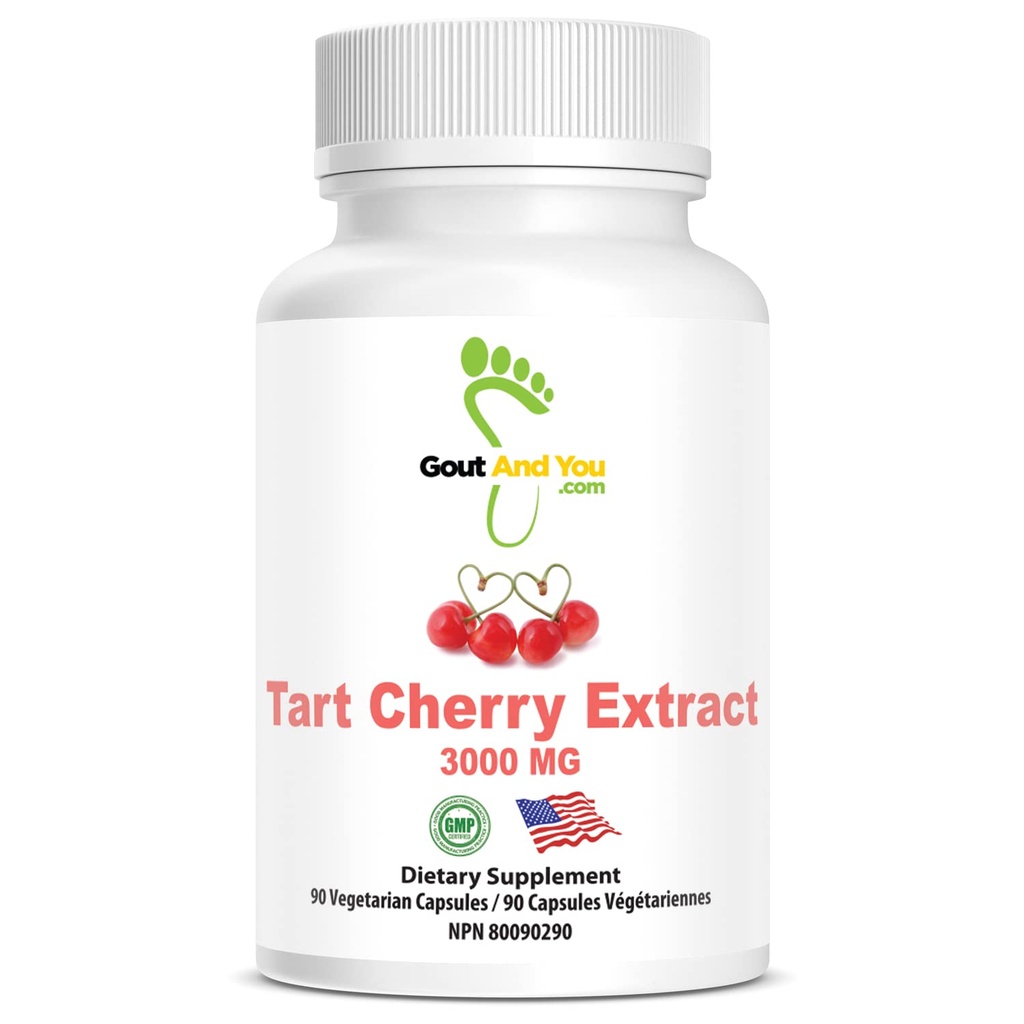 Gout and You Tart Cherry Extract 124; 3000 mg Per Serving Current 124; 90 Vegetariánských kapslí 124; Gluten- Free