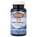 Carlson - Super Omega33 Gems, 1200 mg Omega-3s, Wild Catched, Udržitelně sourced, 50 měkkých gelů