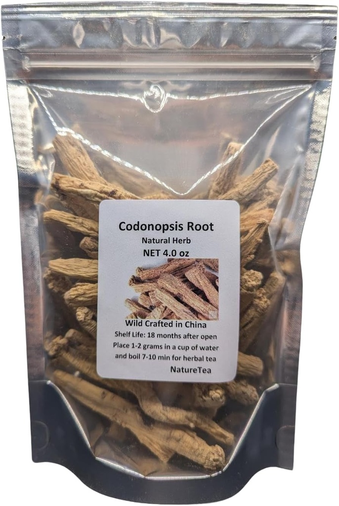 Codonopsis Root - Dang Shen sušený Radix Codonopsis 100% z přírody (2 oz)