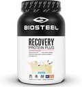 Biosteel Recovery Protein Plus Práškový dodatek, Grass- Fed a non-GMO Formule, Vanilla, 27 Služeb