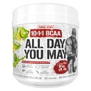 5% Nutrition Rich Piana AllDayYouMay BCAA Powder 124; Premium Intra & Post Workout Amino Acids, Hydration, Endurance, Muscle Recovery, Joint & Játra Podpora 124; 15.3 oz, 30 Servings (Lemon Lime)