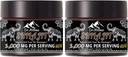 Čistá Shilajit Resin, Authentic Golden Class A, 1000mg Maximální potence Organic Natural Shilajit Resin s Fulvic Acid for Energy, Imunitní podpora, 50 Grams, 2 Pack