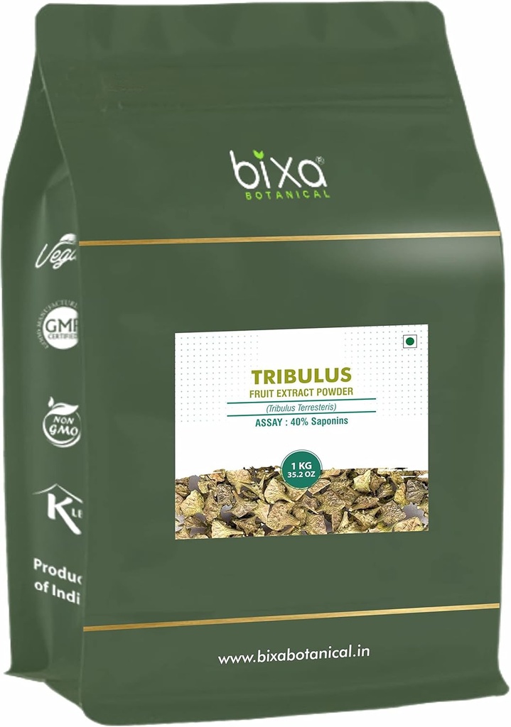 bixa BOTANICAL Gokhru / Tribulus (Tribulus Terresteris) Dry Extract - 40% saponiny podle Gravimetrie current 124; Balení 1 currency 124; Podporuje genito- močové zdraví a svalové build