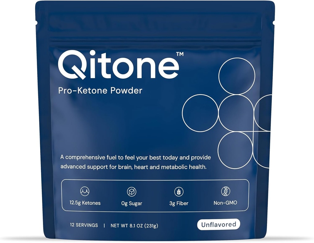 Ketone Powder - 5X účinnější než MCT olej - Čistá energie a Keto podpora - No Jitters, No Crash - Flavorless - Káva smetanové náhrady, Brain & Metabolismus Boost