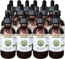 Juniper Alcohol- Free Liquid Extract, Organic Juniper (Juniperus Monosperma) Sušený Berry Glycerite Hawaii Pharm Natural Herbal Dodatek 15x4 oz