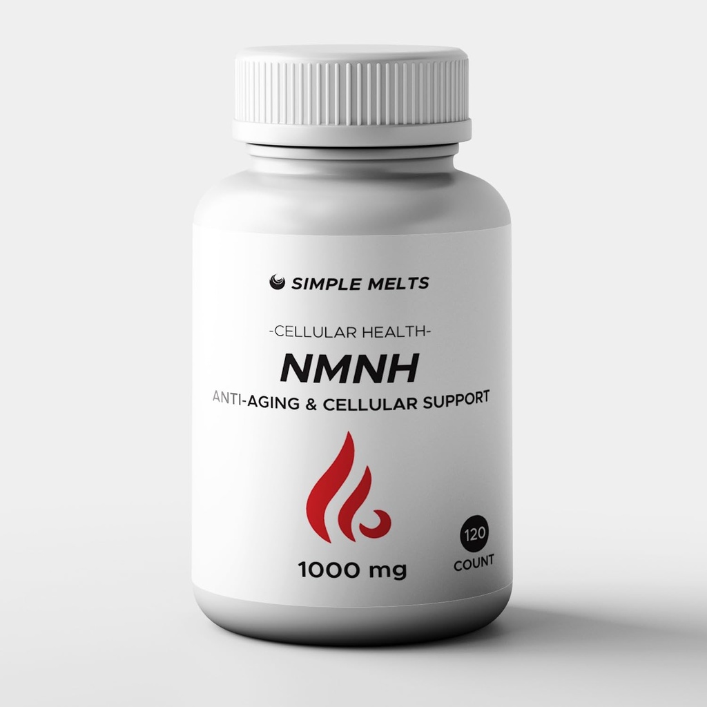 NMNH 1000mg - Advanced NMN Alternative with NAD doposud, Resveratrol, Berberine, Quercetin & Grapeseed - Boost Energy, Focus, Metabolismus, Imunity, Skin, Cellular Health & Anti- Aging - 120 Caps