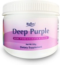 BioPure Deep Purple - All- Natural Supergruit Dietní dodatek Vyrobeno ze synergistické směsi organických acai, Organic Pomegranate, a Švestka pro Gut zdraví, imunitní podporu a celkové Wellness - 100g