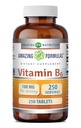 Amazing Vitamin B6 dodatek 124; 100 Mg na servírování 124; Tablety 124; Non- GMO 124; Gluten- Free Ibrahim 124; Made in USA (1 balení, 250 Počet)
