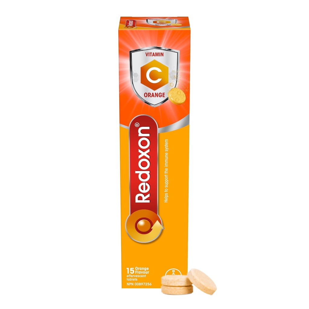 Redoxon Orange Vitamin C Effervescent Tablety 15 Orange Effervescent Tablety