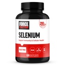 Force Factor Selen Imunity Supplement, Selen 200mcg Kapsle na podporu imunitní obrany, doplněk imunity, Vegan, Non- GMO, 120 Kapsle