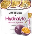 Hydralite Shay Mitchell Electrolyte Powder Packets, Nízký cukr Rapid Rehydratace, Hydratace Prášek na teplo, Cestování, Cvičení a Bachelorette strany (Vášeň ovoce)