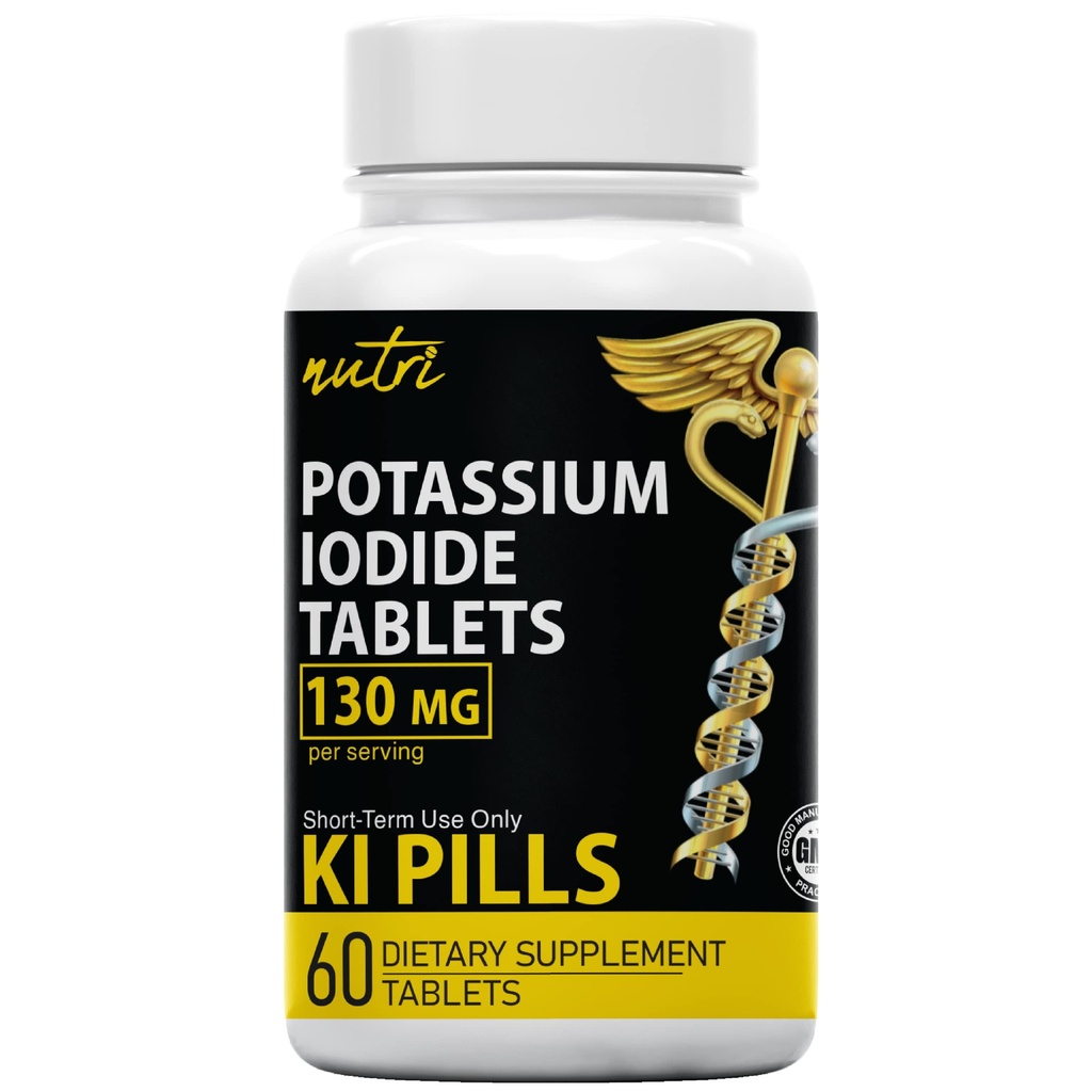 Příroda 's Fusies Draslík IodideTablets 130 mg - (60 tablet)