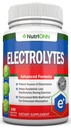 Elektrolyty - 100 Natural Electrolyte Replacement Kapsle - Premium Keto Friendly Pills - No Sugar - Great for Hydration, Renewal & Revitalization - Stopy Minerály draslík, hořčík, sodné soli