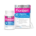 Florajen Digestion Probiotika, Gut doplněk zdraví s zácpou a nadýmání úlevu pro dospělé, 30 Počet (chlazený)