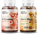 Divoké a organické L- tyrosinové gumy a lví hřívy