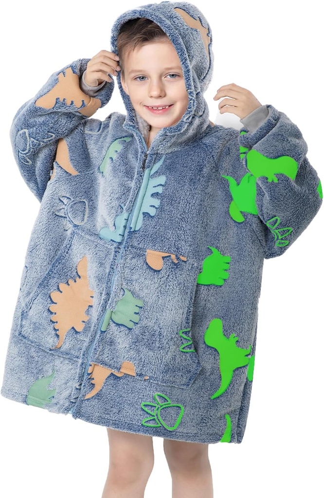 MeMoreCool Nosítka Dětská deka Dětská deka Hoodie, Hooded deka Děcka Pohodlná deka Sweatshirt, Podvlíkačka s kapucí